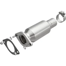 Rear 2009-2012 Chevrolet Malibu 2.4L California Grade CARB Compliant Direct-Fit Catalytic Converter image 1