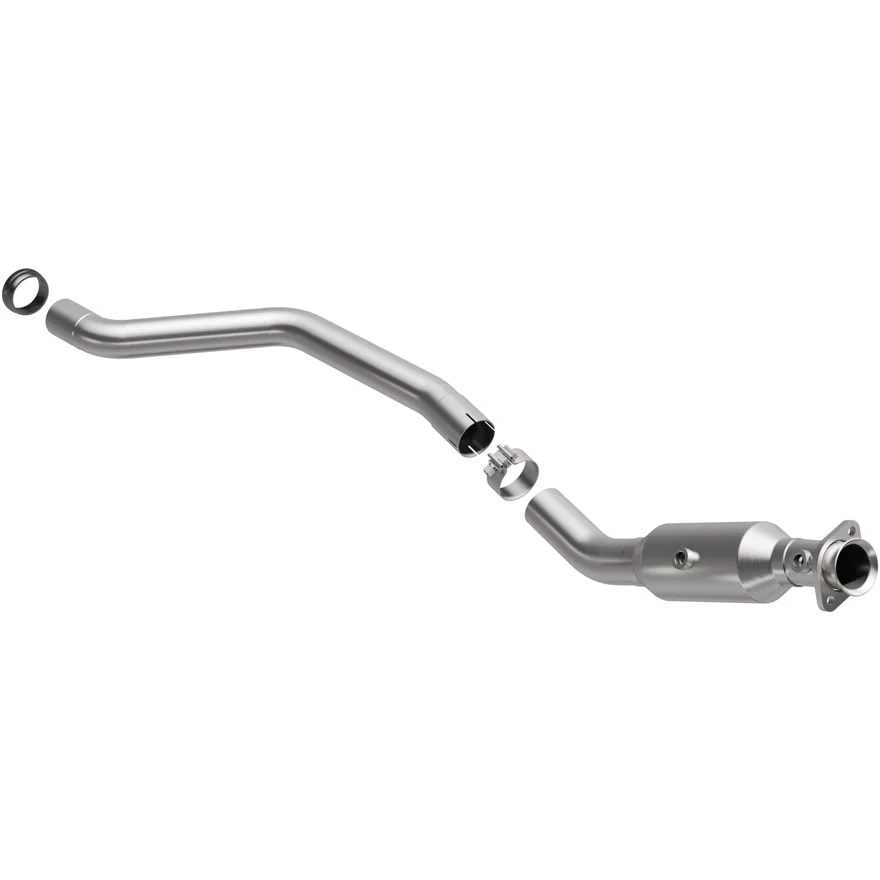 Left OEM Grade Federal / EPA Compliant Direct-Fit Catalytic Converter for Mercedes-Benz