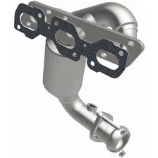 Front 2004 Ford Escape 3.0L | 2004 Mazda Tribute 3.0L California Grade CARB Compliant Direct-Fit Manifold Catalytic Converter image 4