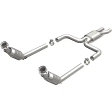 2004-2005 Ford Thunderbird 3.9L | 2004-2006 Lincoln LS 3.9L HM Grade Federal / EPA Compliant Direct-Fit Catalytic Converter image 1