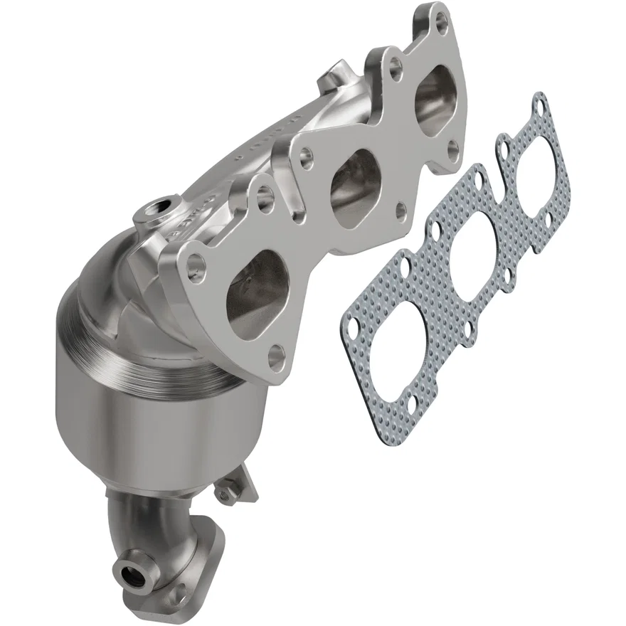 Rear 2013-2017 Hyundai Santa Fe 3.3L California Grade CARB Compliant Direct-Fit Manifold Catalytic Converter