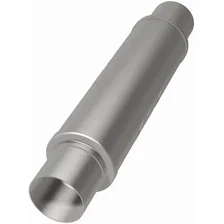 4in. Round Straight-Through Performance Exhaust Muffler image 3