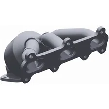 Rear OEM Grade Federal / EPA Compliant Direct-Fit Manifold Catalytic Converter image 2