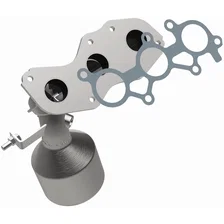 Rear California Grade CARB Compliant Direct-Fit Manifold Catalytic Converter image 2