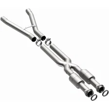 Rear 2012-2013 Chevrolet Corvette 6.2L California Grade CARB Compliant Direct-Fit Catalytic Converter image 2