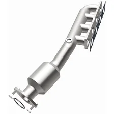 Left California Grade CARB Compliant Direct-Fit Manifold Catalytic Converter image 2
