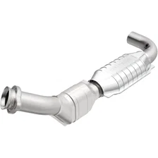 Left 1997-1998 Ford F-150 4.2L California Grade CARB Compliant Direct-Fit Catalytic Converter image 1