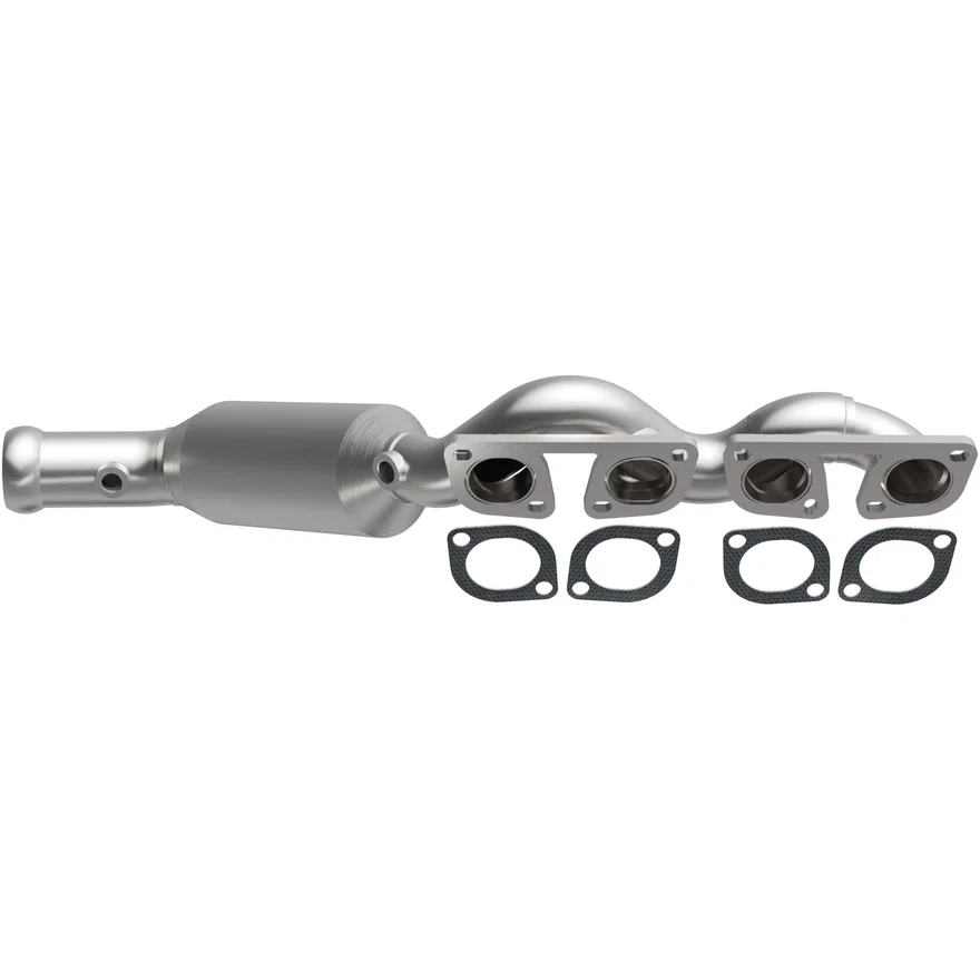 Left 2007-2010 BMW X5 4.8L California Grade CARB Compliant Direct-Fit Manifold Catalytic Converter