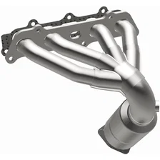 Front 1997-2001 Toyota Camry 2.2L | 1999-2001 Toyota Solara 2.2L California Grade CARB Compliant Direct-Fit Manifold Catalytic Converter image 2