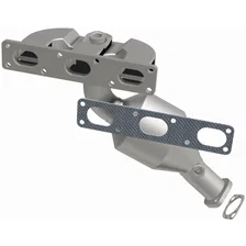 Rear California Grade CARB Compliant Direct-Fit Manifold Catalytic Converter for BMW image 4