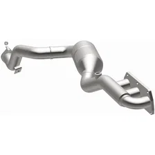 Front Right 2005-2006 Audi A8 Quattro 6.0L California Grade CARB Compliant Direct-Fit Manifold Catalytic Converter image 2