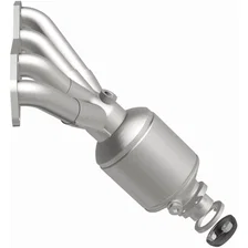 Front 2003-2004 Honda Civic 1.3L California Grade CARB Compliant Direct-Fit Manifold Catalytic Converter image 4