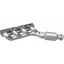 Left California Grade CARB Compliant Direct-Fit Manifold Catalytic Converter image 3