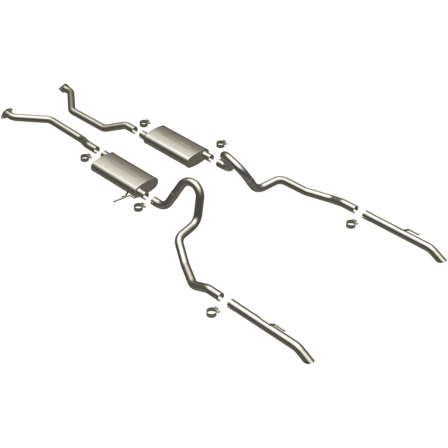 2006-2010 Ford Crown Victoria 4.6L | 2006-2010 Mercury Grand Marquis 4.6L Street Series Cat-Back Performance Exhaust System