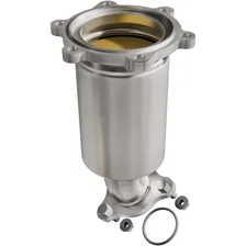 Front 1998-2001 Nissan Altima 2.4L California Grade CARB Compliant Direct-Fit Catalytic Converter image 1