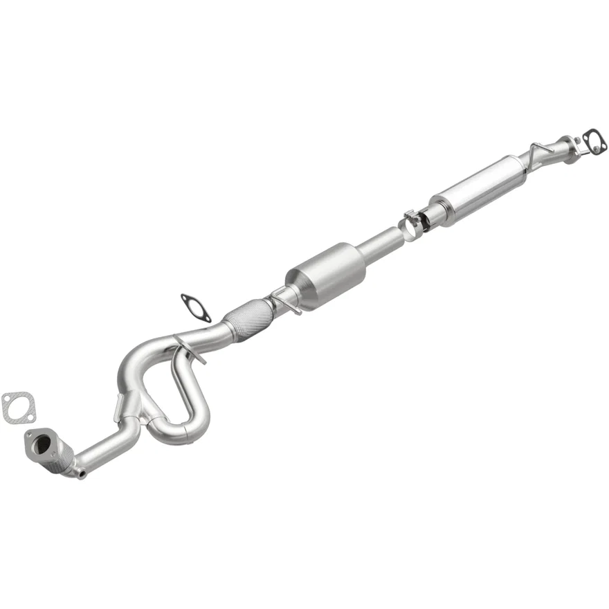 Rear 2005-2006 Hyundai Santa Fe 3.5L California Grade CARB Compliant Direct-Fit Catalytic Converter