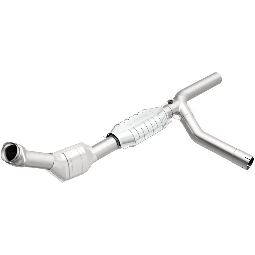 Right 1997-1999 Ford E-150 Econoline 4.6L | 1997-1999 Ford E-150 Econoline Club Wagon 4.6L HM Grade Federal / EPA Compliant Direct-Fit Catalytic Converter