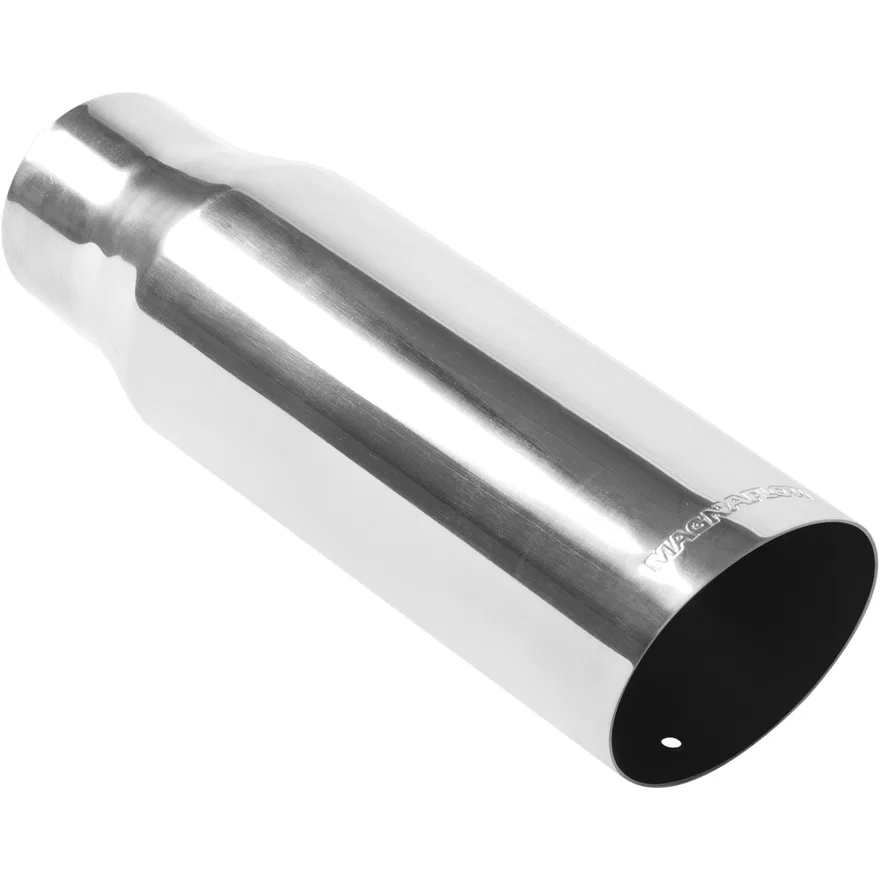 3.5in. Round Polished Exhaust Tip