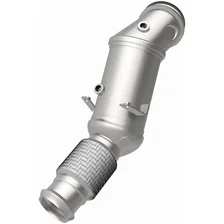 Front OEM Grade Federal / EPA Compliant Direct-Fit Catalytic Converter for BMW image 3