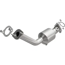 Rear Left 2018-2019 INFINITI Q50 3.0L | 2018 INFINITI Q60 3.0L California Grade CARB Compliant Direct-Fit Catalytic Converter image 1