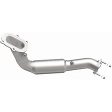 Left 2009-2011 Chevrolet Corvette ZR1 6.2L California Grade CARB Compliant Direct-Fit Catalytic Converter image 4