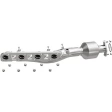 Left OEM Grade Federal / EPA Compliant Direct-Fit Manifold Catalytic Converter image 1