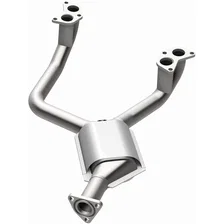 Front 1990-1994 Subaru Legacy 2.2L California Grade CARB Compliant Direct-Fit Catalytic Converter image 3