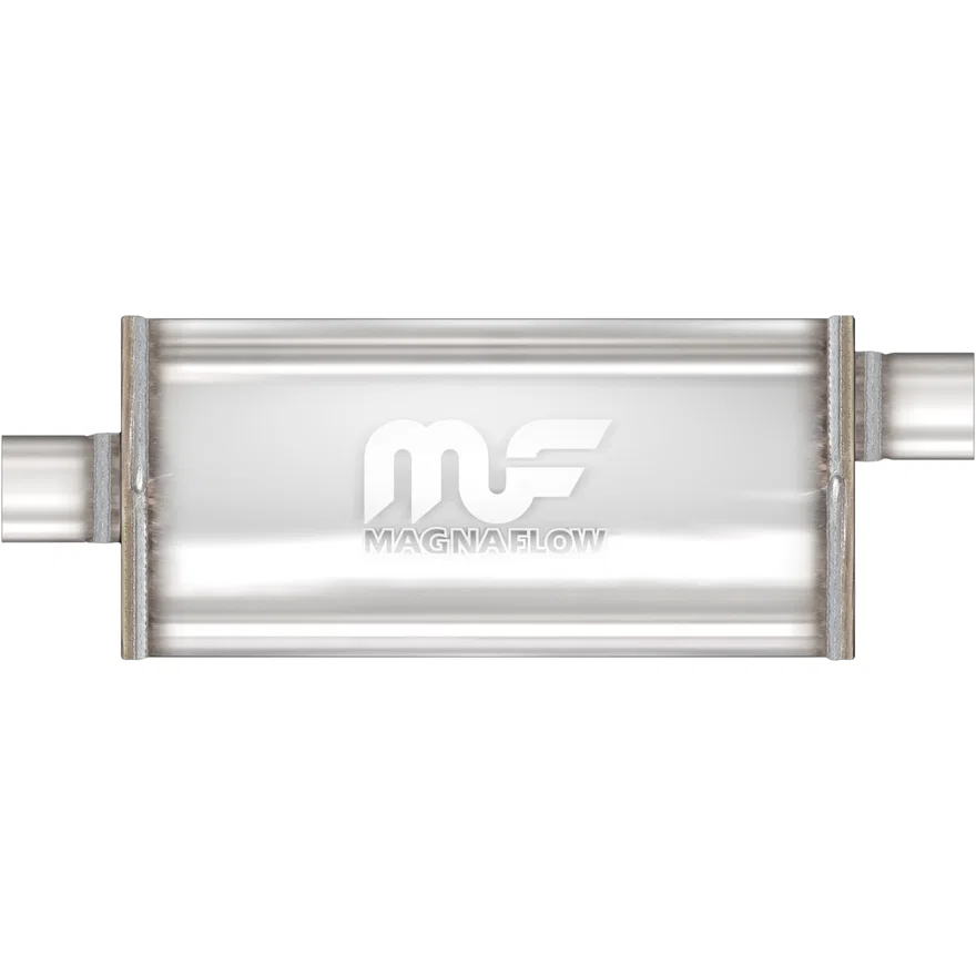 5 X 11in. Oval Straight-Through Performance Exhaust Muffler