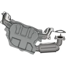 Front OEM Grade Federal / EPA Compliant Direct-Fit Manifold Catalytic Converter for Subaru image 4