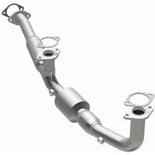 Front 1995-2000 Chrysler Sebring 2.5L | 1995-2000 Dodge Avenger 2.5L OEM Grade Federal / EPA Compliant Direct-Fit Catalytic Converter image 2