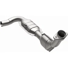 Left 1999-2000 Ford F-150 4.6L California Grade CARB Compliant Direct-Fit Catalytic Converter image 2