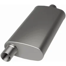 XL 4 X 9in. Oval Multi-Chamber Performance Exhaust Muffler image 3