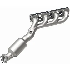 Right 2004-2006 Nissan TITAN 5.6L California Grade CARB Compliant Direct-Fit Manifold Catalytic Converter image 3