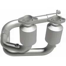 Front 2004-2006 Jeep Wrangler 4.0L California Grade CARB Compliant Direct-Fit Catalytic Converter image 5