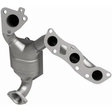Left 1999-2002 Mercury Villager 3.3L | 2001-2002 Nissan Quest 3.3L OEM Grade Federal / EPA Compliant Direct-Fit Manifold Catalytic Converter image 3