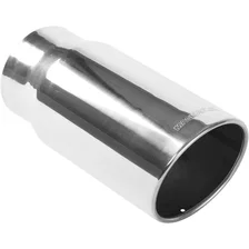 6in. Round Polished Exhaust Tip image 1