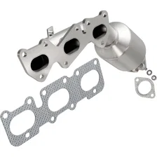 Right 2010-2012 Hyundai Genesis Coupe 3.8L OEM Grade Federal / EPA Compliant Direct-Fit Manifold Catalytic Converter image 1