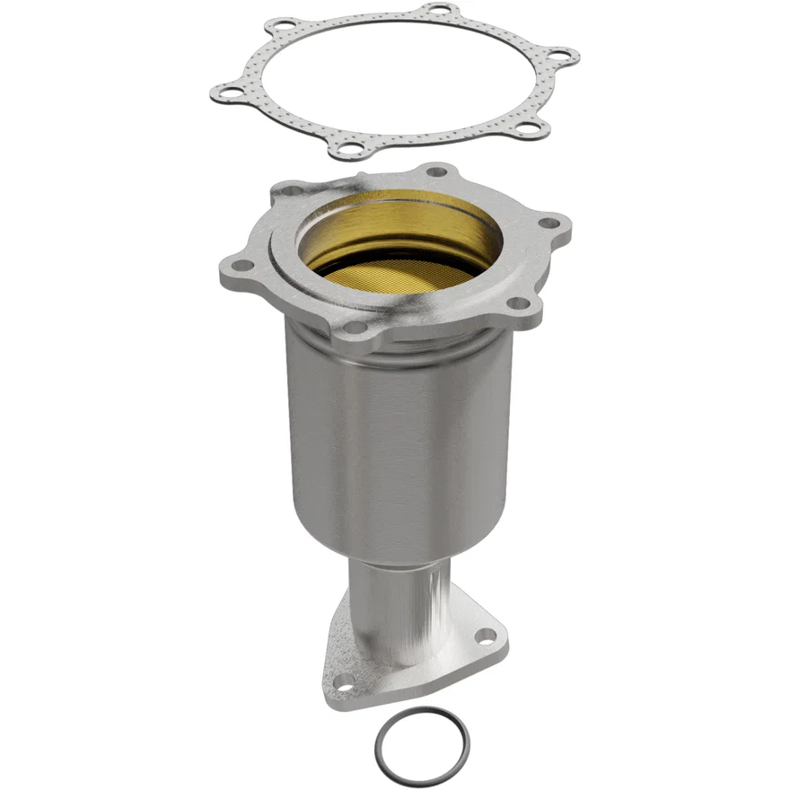 Front Right 2001-2004 Nissan Pathfinder 3.5L | 2001 INFINITI QX4 3.5L California Grade CARB Compliant Direct-Fit Catalytic Converter