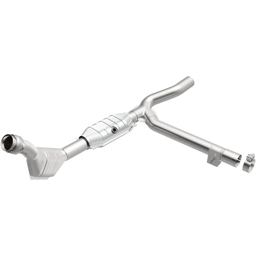 Right 1999-2000 Ford F-150 4.2L California Grade CARB Compliant Direct-Fit Catalytic Converter