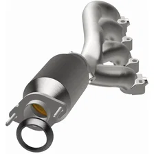 Left 2004-2009 Cadillac SRX 4.6L | 2005-2010 Cadillac STS 4.6L OEM Grade Federal / EPA Compliant Direct-Fit Manifold Catalytic Converter image 4