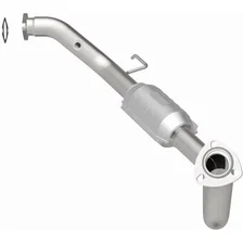 Left 1998-2000 Isuzu Rodeo 3.2L | 1998-2001 Honda Passport 3.2L California Grade CARB Compliant Direct-Fit Catalytic Converter image 2