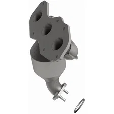 Front 2008-2013 Toyota Highlander 3.5L | 2007-2011 Toyota Sienna 3.5L California Grade CARB Compliant Direct-Fit Manifold Catalytic Converter image 4