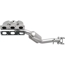 Front OEM Grade Federal / EPA Compliant Direct-Fit Manifold Catalytic Converter for BMW image 1