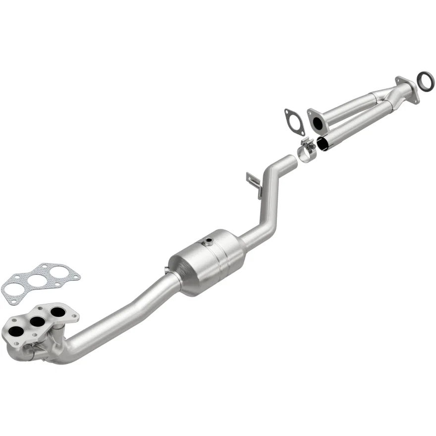 Left OEM Grade Federal / EPA Compliant Direct-Fit Manifold Catalytic Converter for Subaru