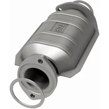 Rear 1996-1997 Lexus LX450 4.5L | 1995-1997 Toyota Land Cruiser 4.5L California Grade CARB Compliant Direct-Fit Catalytic Converter image 3
