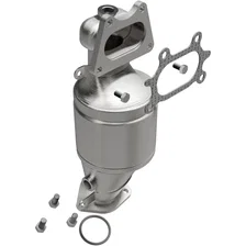Front HM Grade Federal / EPA Compliant Direct-Fit Manifold Catalytic Converter image 1