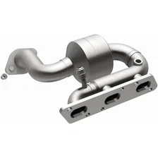 Rear OEM Grade Federal / EPA Compliant Direct-Fit Manifold Catalytic Converter image 2