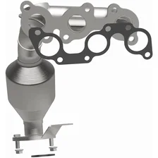 Front HM Grade Federal / EPA Compliant Direct-Fit Manifold Catalytic Converter image 4