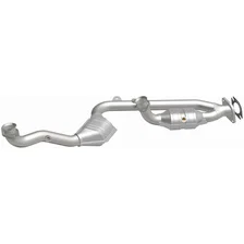 Front Left 1996-2000 Lincoln Continental 4.6L California Grade CARB Compliant Direct-Fit Catalytic Converter image 4
