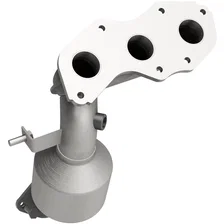 Rear 2007-2010 Toyota Sienna 3.5L OEM Grade Federal / EPA Compliant Direct-Fit Manifold Catalytic Converter image 2
